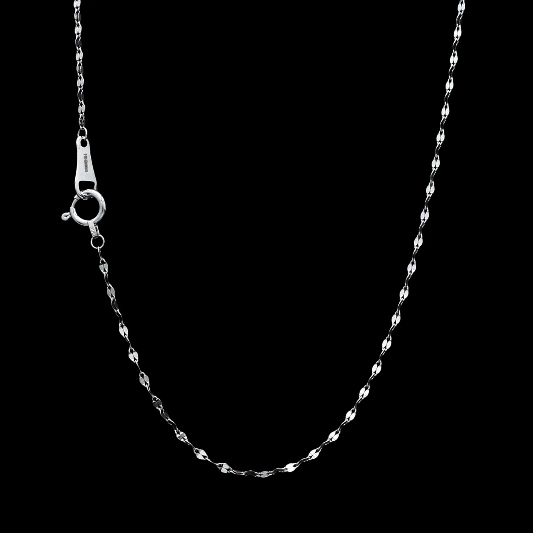 1.25mm Japanese Platinum Fantasy Chain for Women JL PT CH 1213