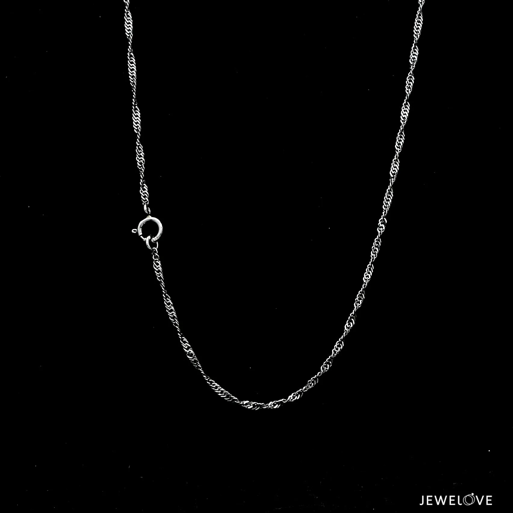 1.5mm Japanese Platinum Singapore Chain for Women JL PT CH 1221-B