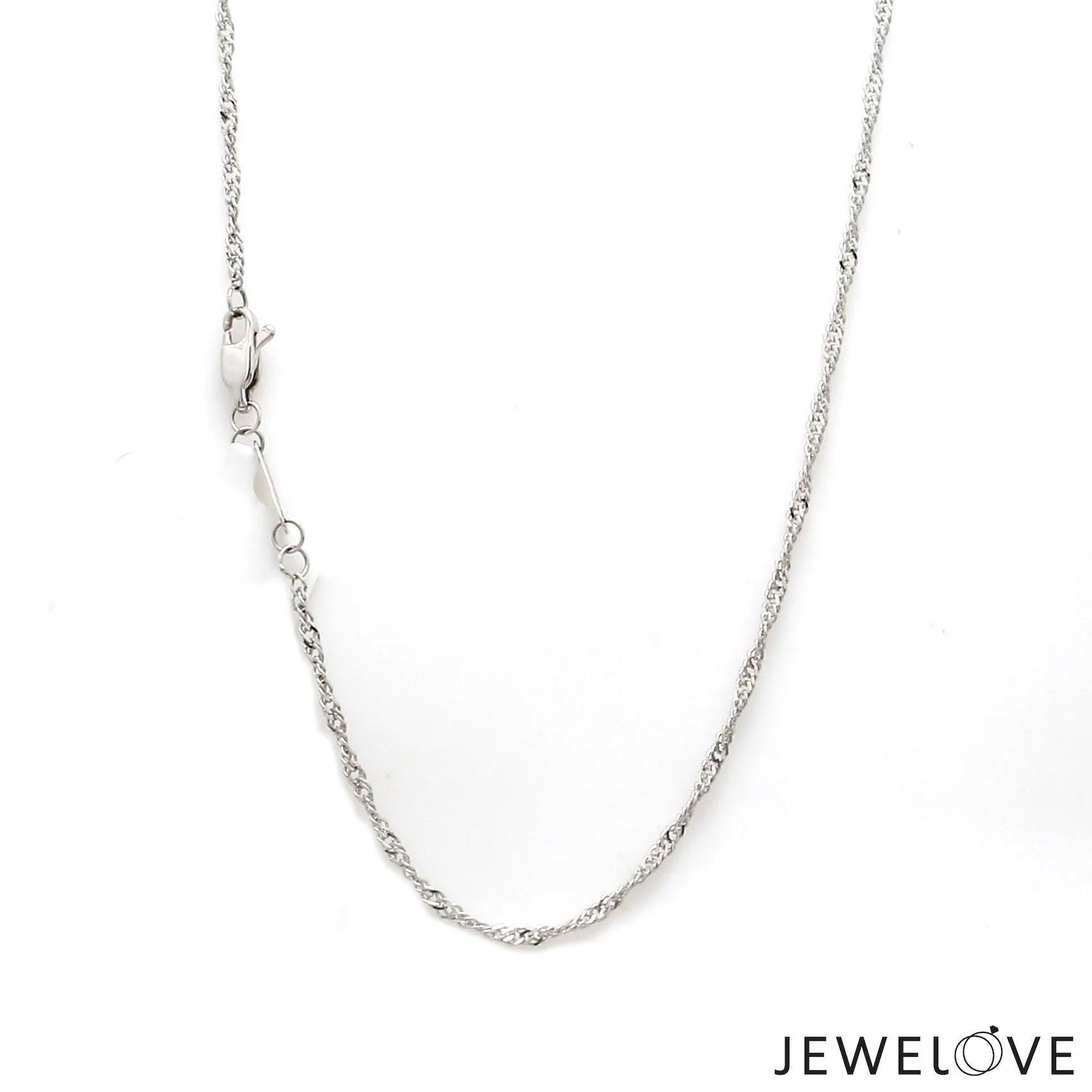 1.5mm Japanese Platinum Singapore Chain for Women JL PT CH 1221-B