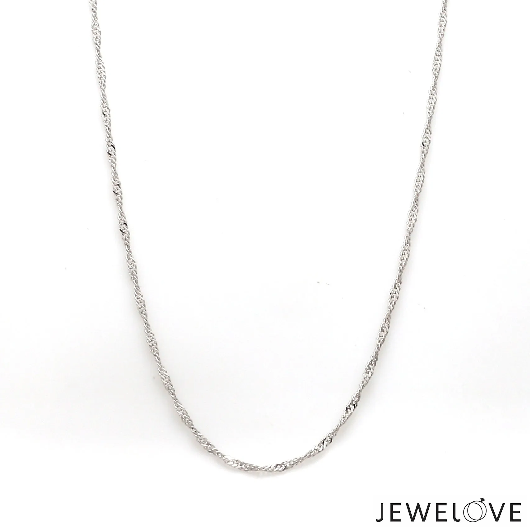 1.5mm Japanese Platinum Singapore Chain for Women JL PT CH 1221-B