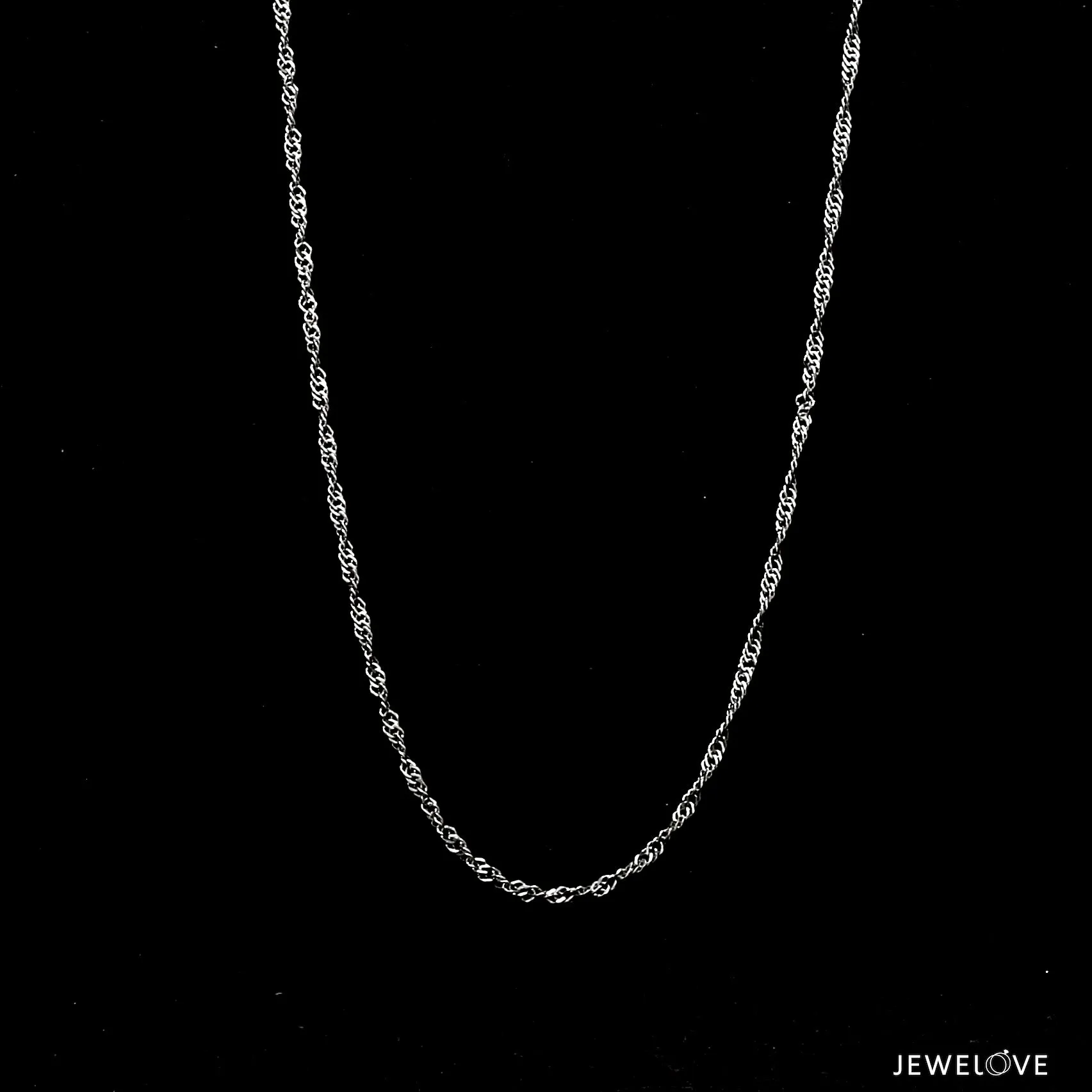 1.5mm Japanese Platinum Singapore Chain for Women JL PT CH 1221-B