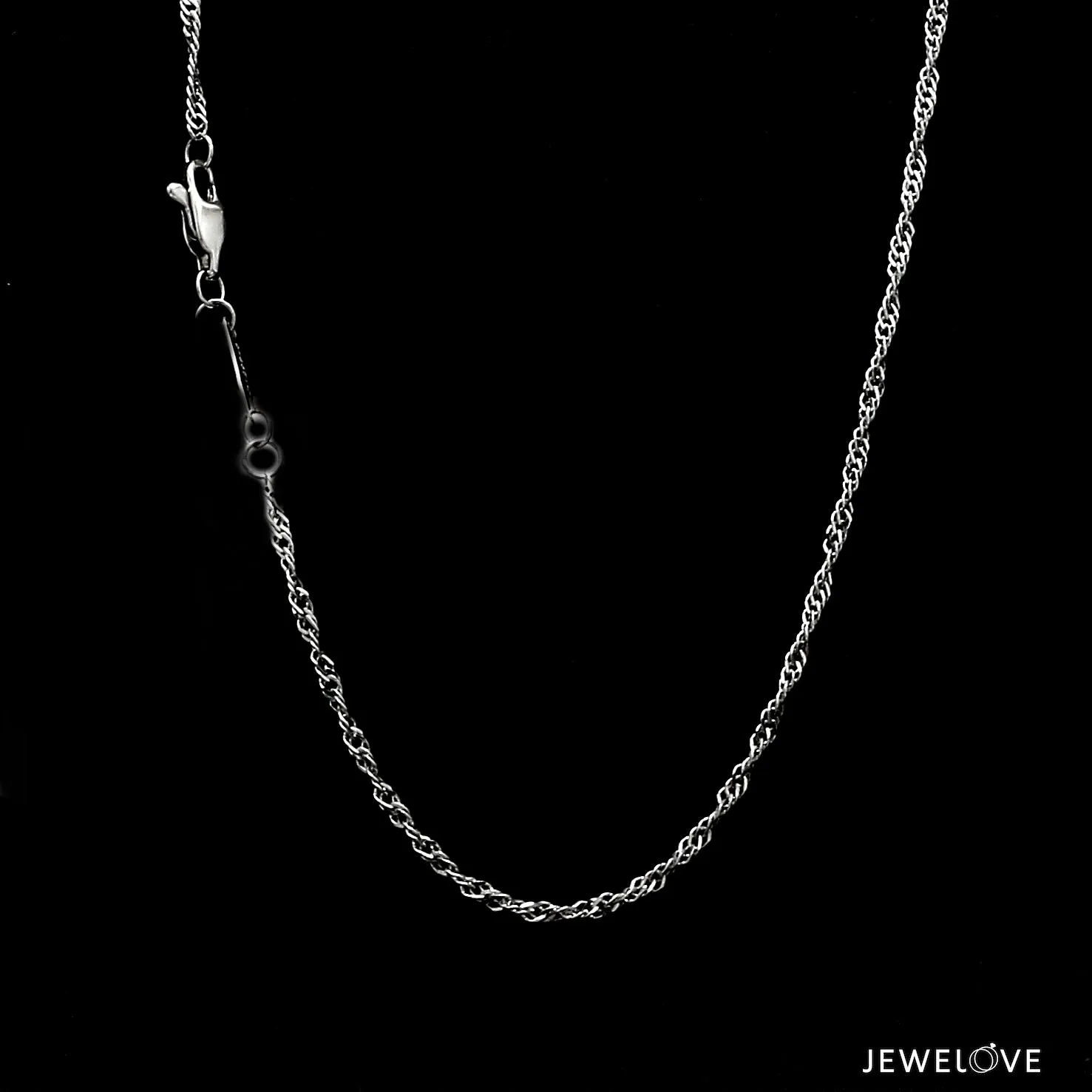 1.5mm Japanese Platinum Singapore Chain for Women JL PT CH 1221-B