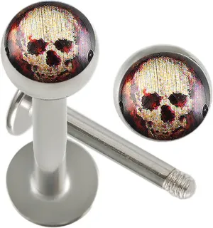 16g 16 gauge 5/16 Inch Surgical Steel Lip Bar Labret Ring Monroe Ear Tragus Stud Bar Ball 4mm Logo Piercing 2Pcs