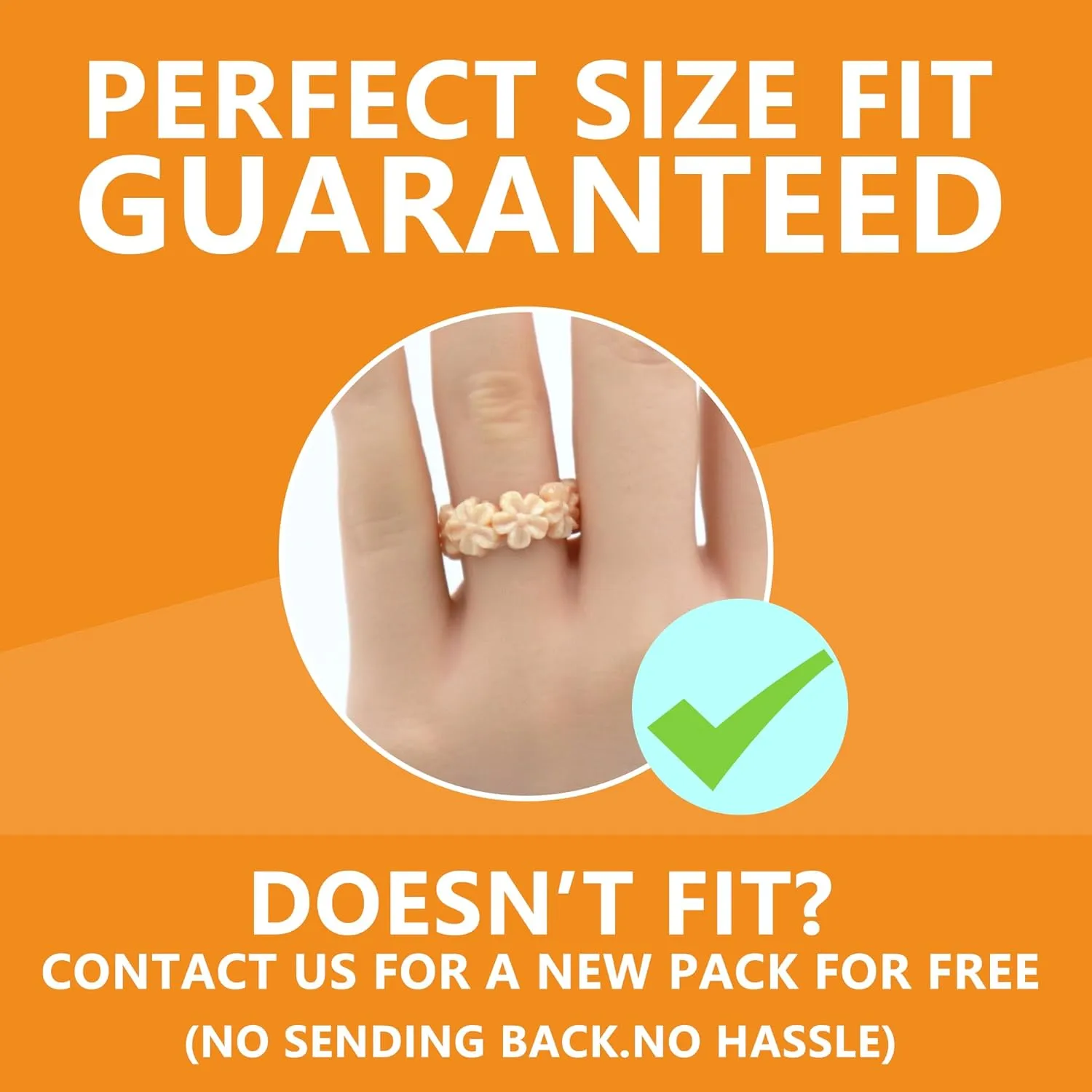 7/4 Packs Silicone Rings for Women  Soft and Pretty. Comfortable, Breathable, Stackable Rings. Lightweight Rubber Womens Engagement Ring & Wedding Band. Lucky Flower Collection