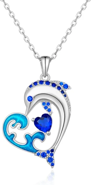925 Sterling Silver Hummingbird Neckalces for Women Heart Daisy Pendant Jewelry Gifts Birthday Christmas Gift for Women Girlfriend Wife Mother Daughter