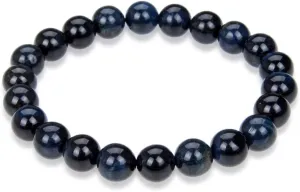 Adabele 1pc Natural Stretch Gemstone Bracelet 8mm (0.31") Bead 7 Inch to 8.5 inch Healing Crystal Energy Quartz Chakra Jewelry Women Men Birthday Gift