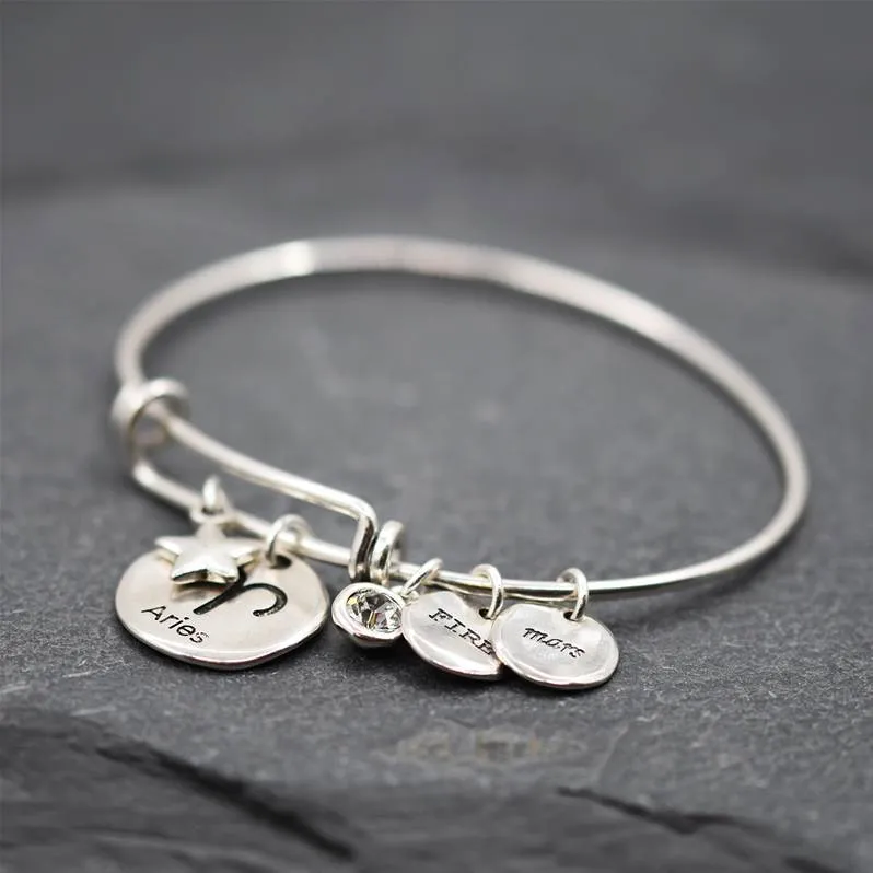 Adjustable Aries  Bangle