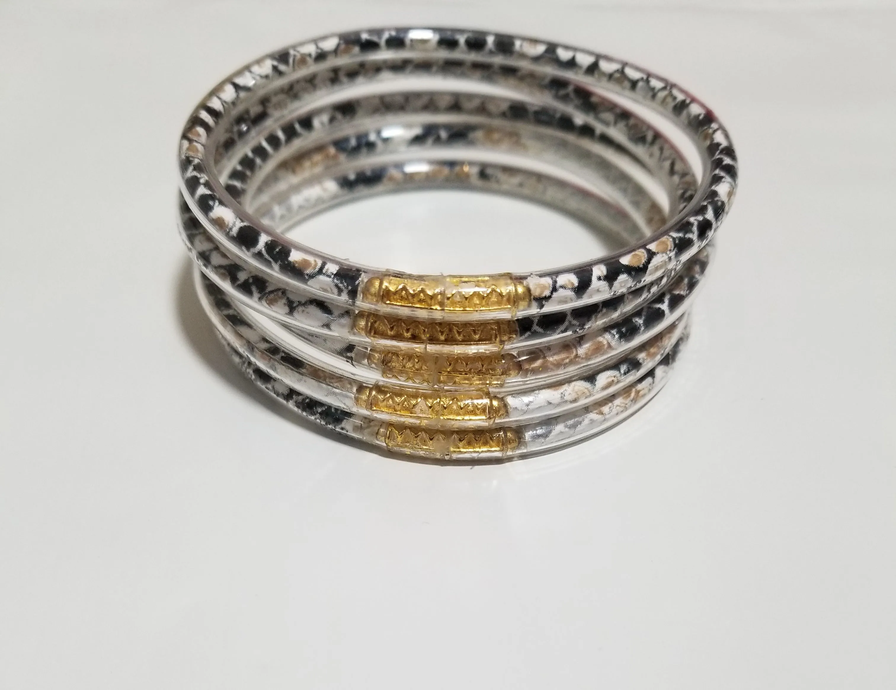 Animal print Jelly bangles