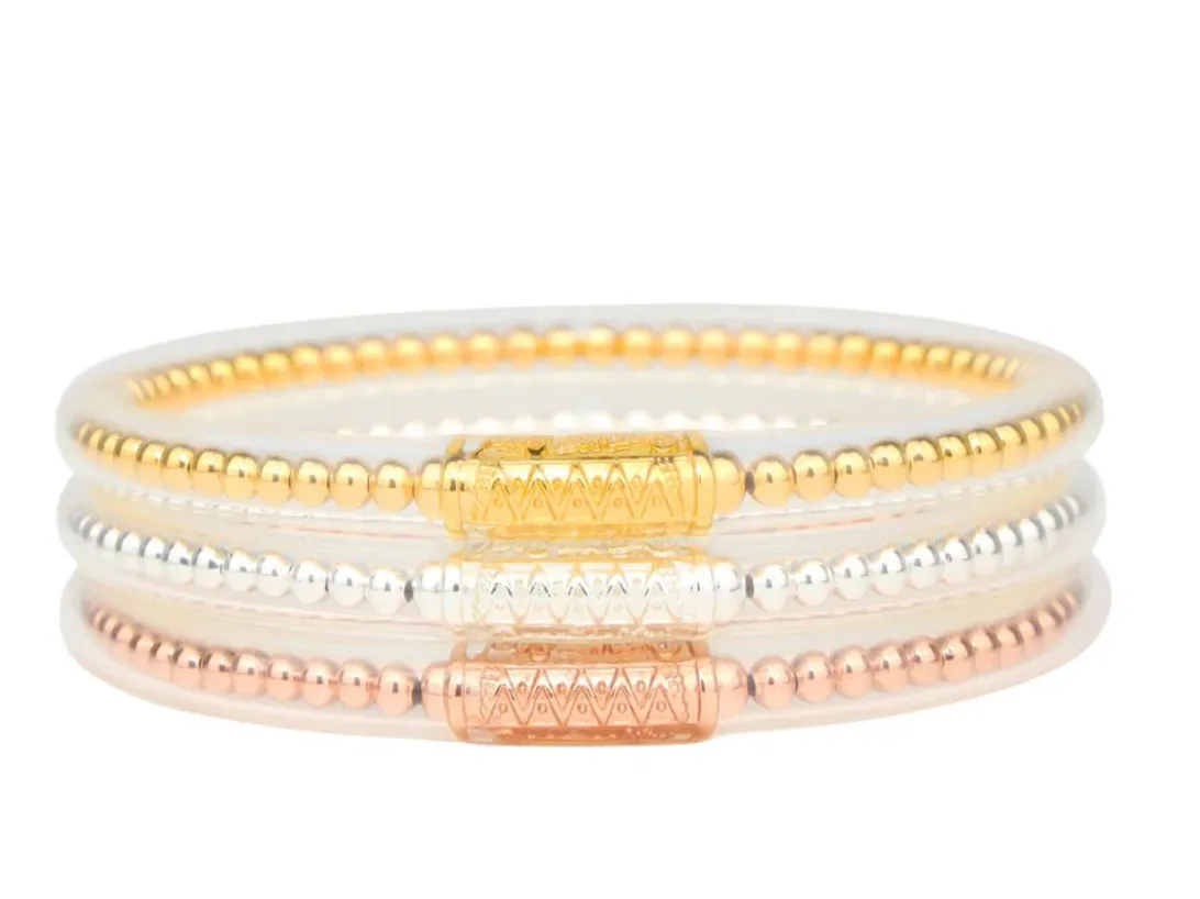 BIBI All Weather Bangles (Set of 3) - Serenity Prayer
