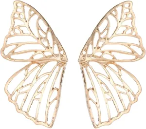 Bohemian Wings Hollow Butterfly Earrings Personalized Stud Earrings Boho Dangle Drop Earrings for Women