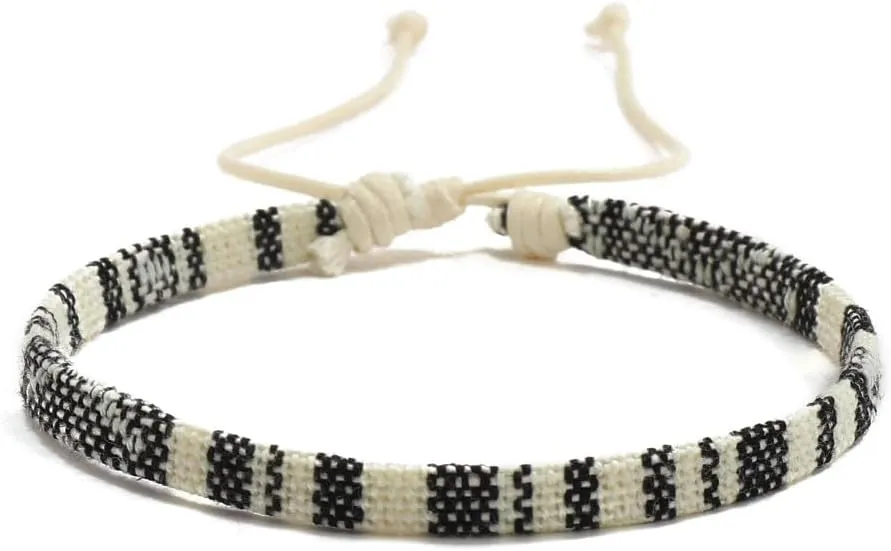 Bohemian Women's Handwoven Adjustable Bracelet Beach Surfing Bracelet Summer Rope Ankle Friendship Bracelet