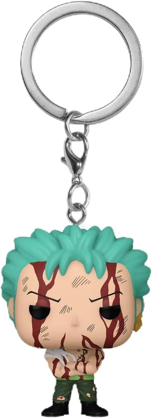 BoxLunch Funko Pocket Pop! One Piece Roronoa Zoro Vinyl Keychain Exclusive