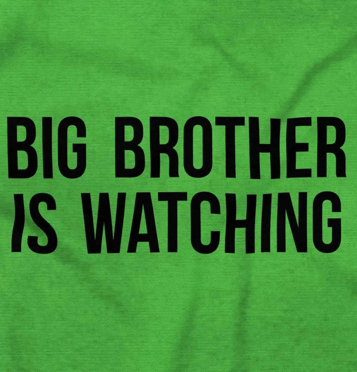 Brisco Brands Big Brother is Watching Funny Lil Bro Baby Romper Boys or Girls