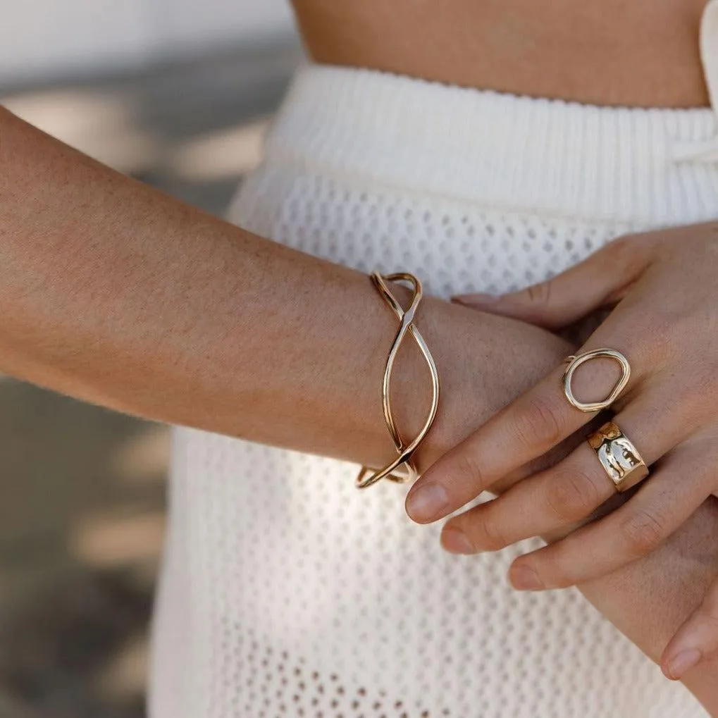 Cali Beach Waves Cuff - LAST CHANCE!
