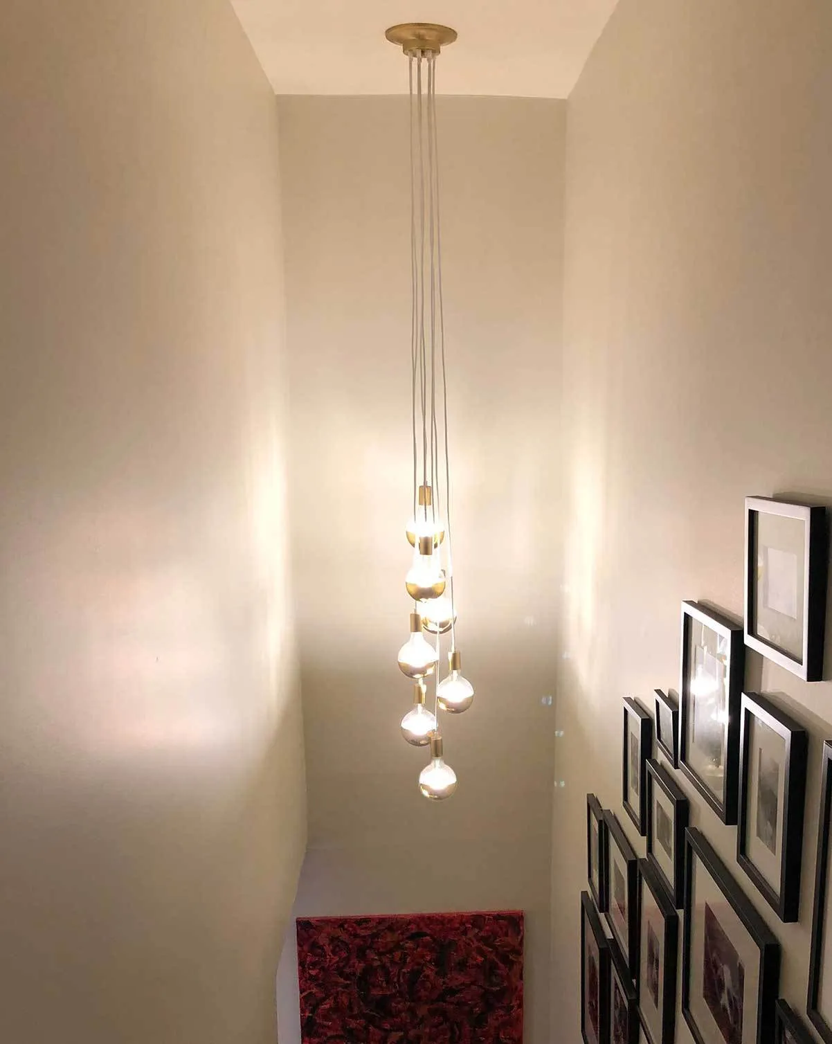 Cluster Chandelier - Staggered: Design Your Own 7 Pendant