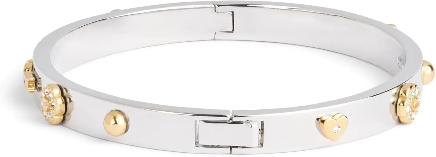 Coach Women's Signature Mixed Motif Bangle Bracelet
