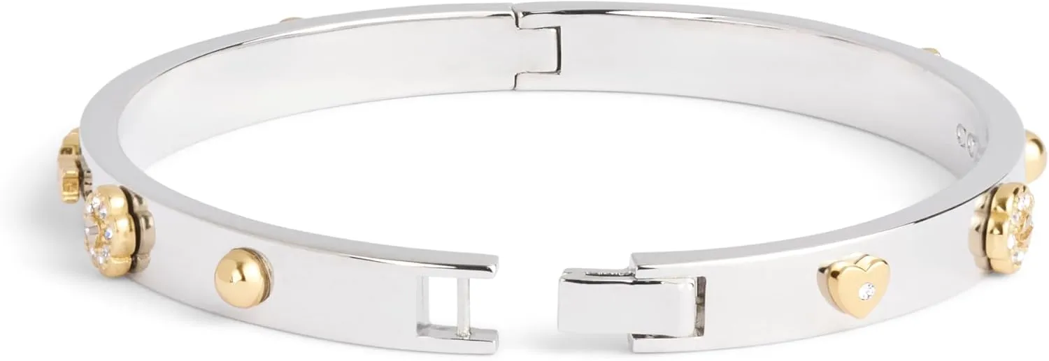 Coach Women's Signature Mixed Motif Bangle Bracelet