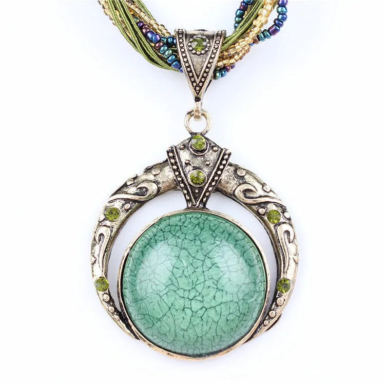 Collier Femme Women Accessories Choker Vintage Statement Necklaces & Pendants Collar Mujer Boho Bohemian Colar Jewelry Bijoux