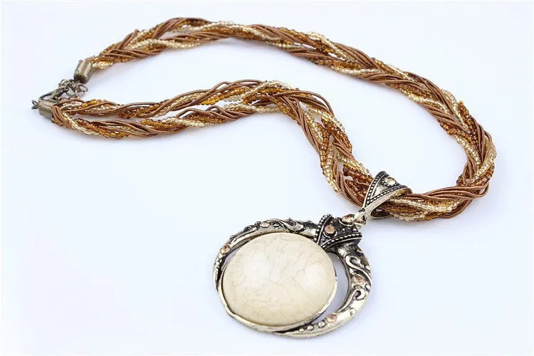 Collier Femme Women Accessories Choker Vintage Statement Necklaces & Pendants Collar Mujer Boho Bohemian Colar Jewelry Bijoux