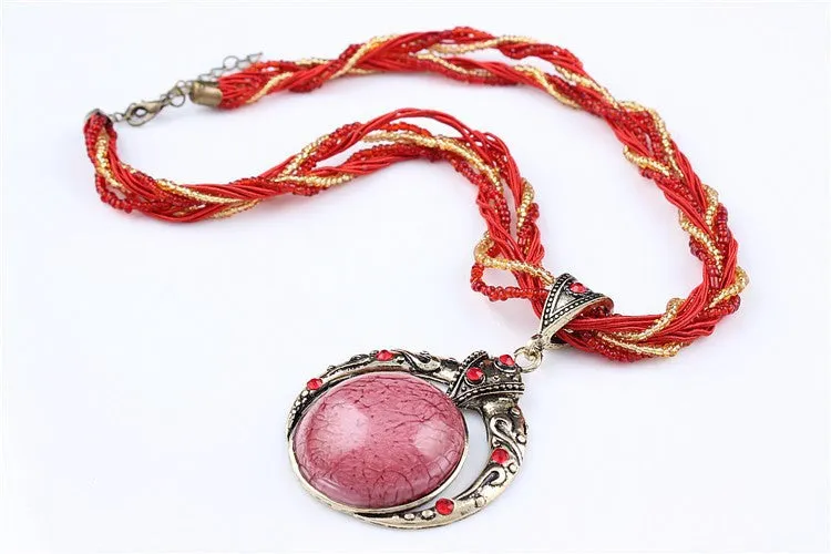 Collier Femme Women Accessories Choker Vintage Statement Necklaces & Pendants Collar Mujer Boho Bohemian Colar Jewelry Bijoux