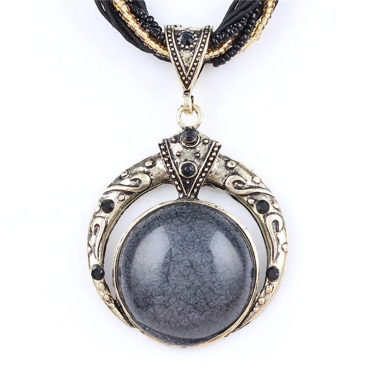 Collier Femme Women Accessories Choker Vintage Statement Necklaces & Pendants Collar Mujer Boho Bohemian Colar Jewelry Bijoux