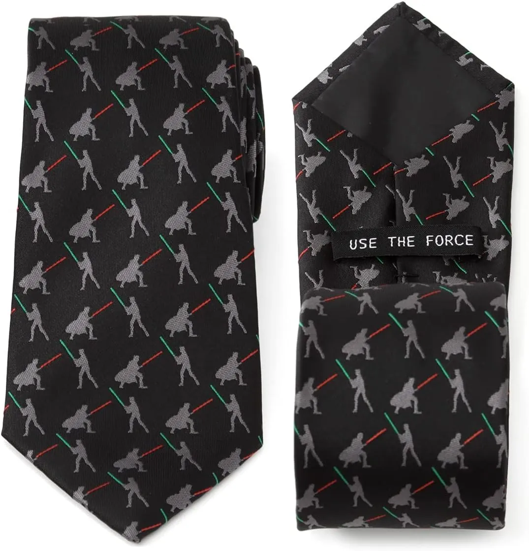 Cufflinks Inc. Star Wars and The Mandalorian Polyester Ties, Officially Licensed by Lucasfilm LTD