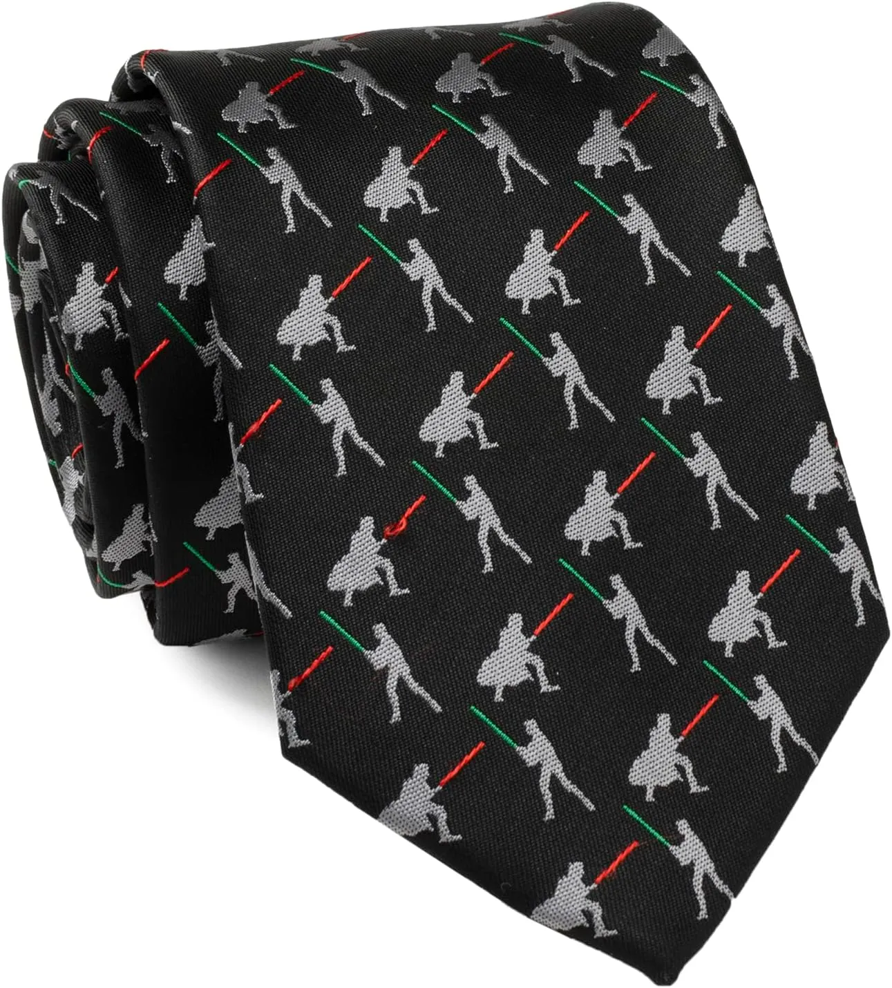 Cufflinks Inc. Star Wars and The Mandalorian Polyester Ties, Officially Licensed by Lucasfilm LTD