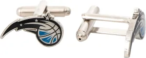 Desert Cactus Orlando Magic Cufflinks NBA Team Logo National Basketball Association Formal Wear (Cufflinks)
