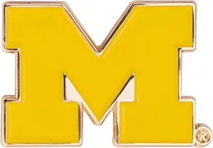 Desert Cactus University of Michigan Lapel Pins Wolverines UM U of M Logo Enamel Made of Metal (Pin A)