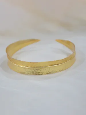 Dira Bangle Plain Gold Set of 2