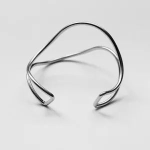 Double Warped Simple Bangle