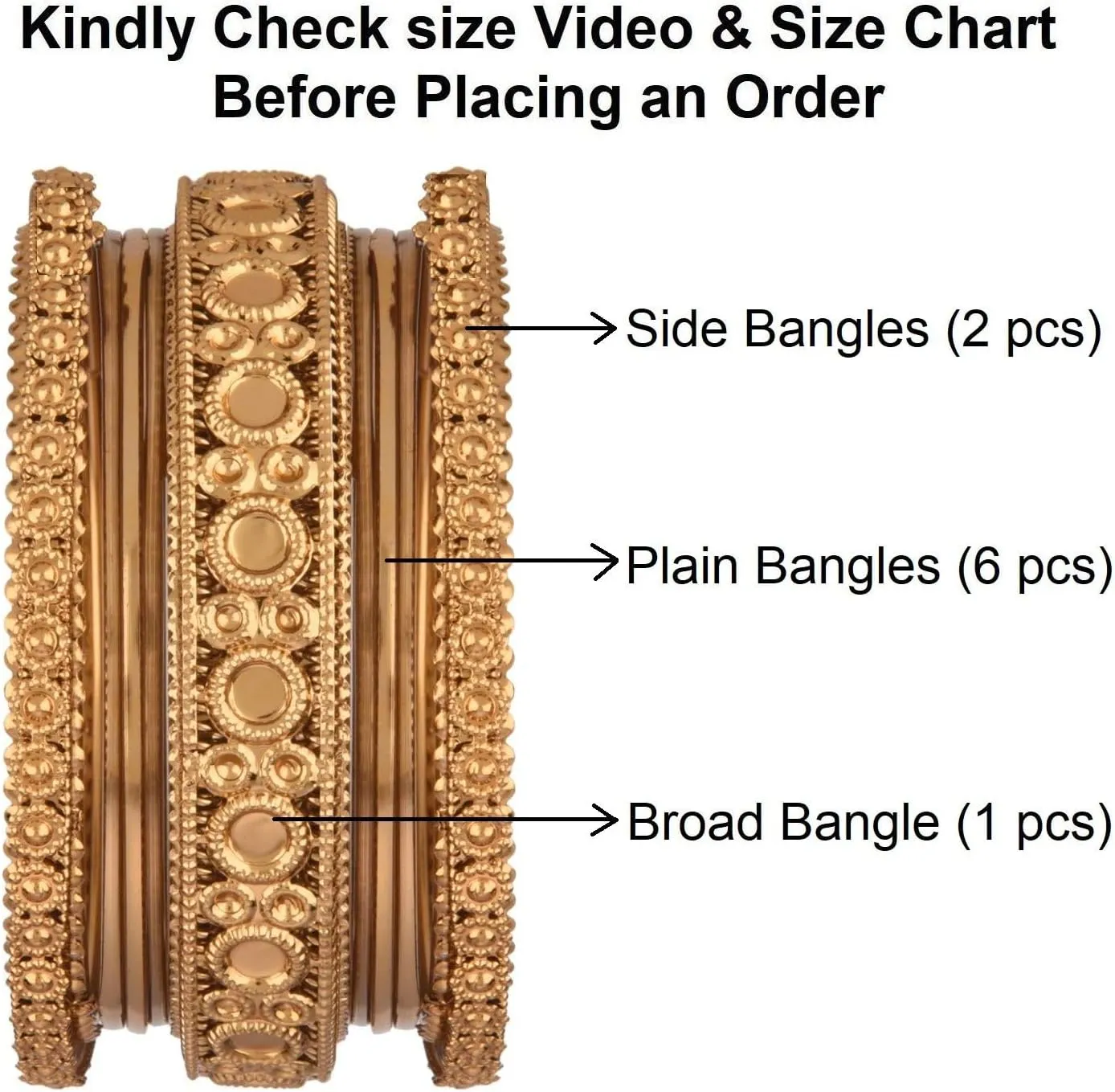 Efulgenz Indian Ethnic Bollywood Fashion Boho Tribal Antique Oxidized Plain Floral with Crystal Glass Bnagles Indian Bangle Bracelet Set Jewelry for Women.