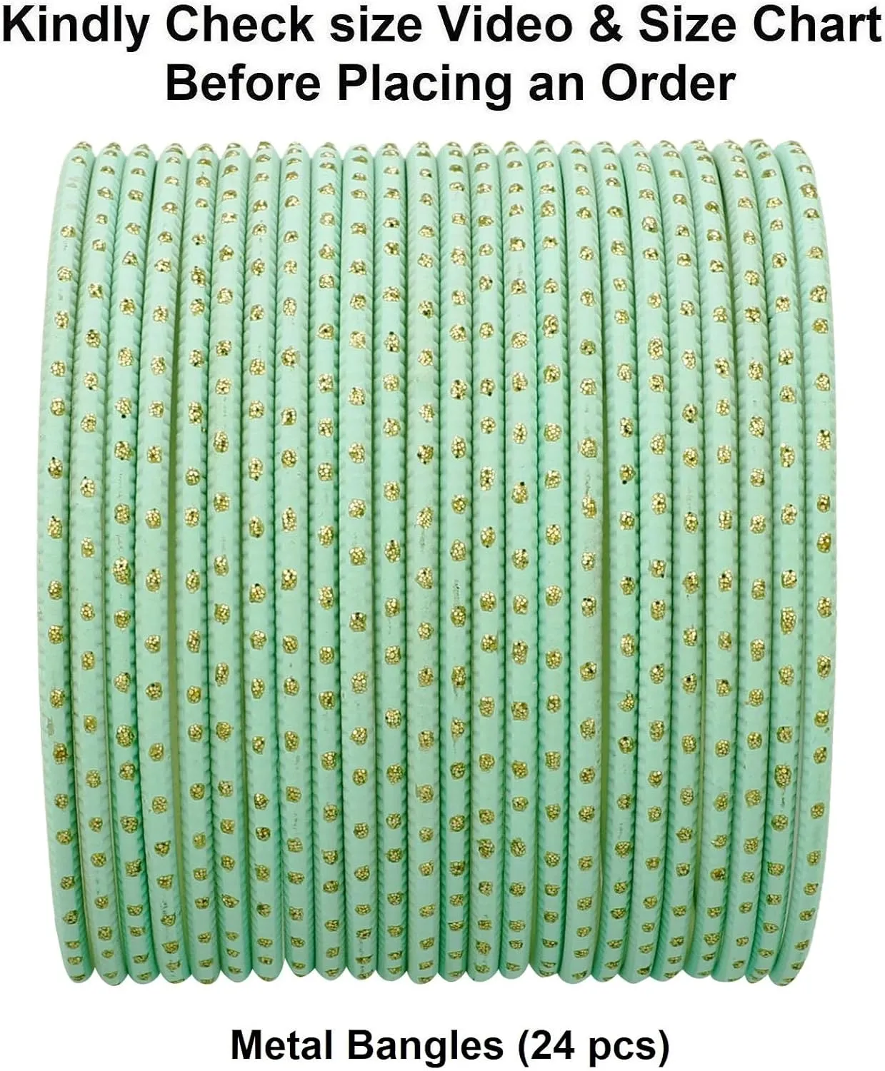 Efulgenz Metal Bangles for Women Indian Bangles Set Plain Metal Bangle Bracelets Bollywood Costume Jewelry for Women