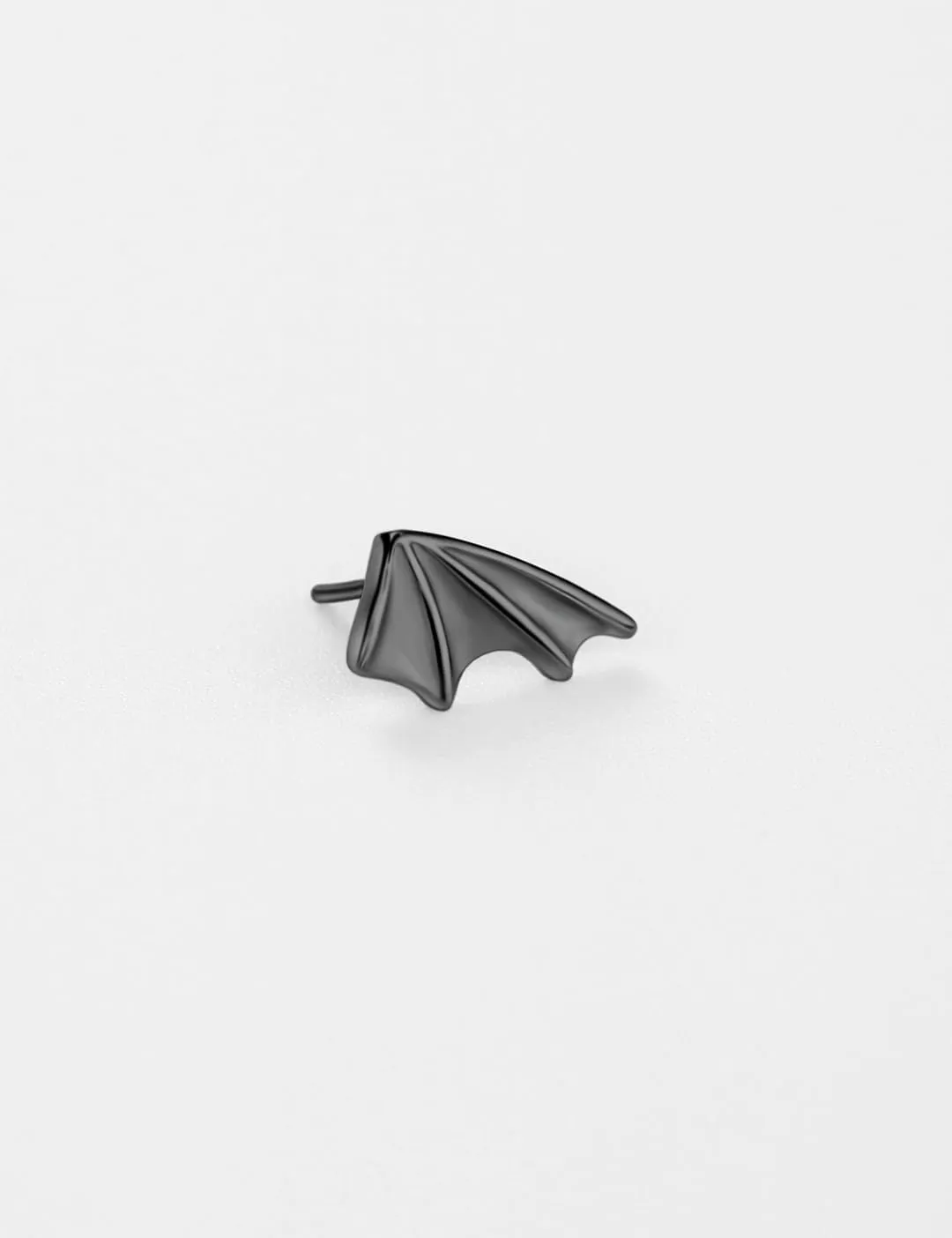 FANSING Bat Wing Nose Rings for Women Men Surgical Steel Cartilage Earring Stud Threadless Labret Studs for Helix Rook Conch Tragus Earlobe for Right Ear Piercings