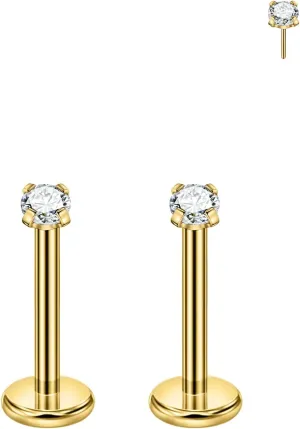 FANSING G23 Titanium Threadless Nose Studs
