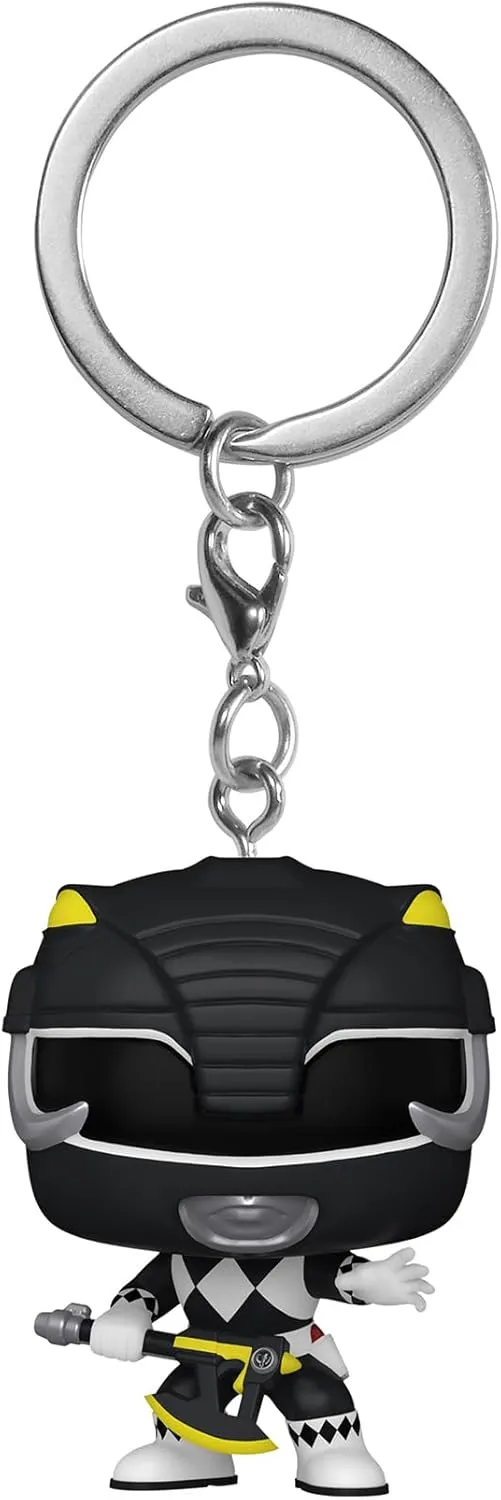 FUNKO POP! KEYCHAIN: Mighty Morphin Power Rangers 30th - Black Ranger