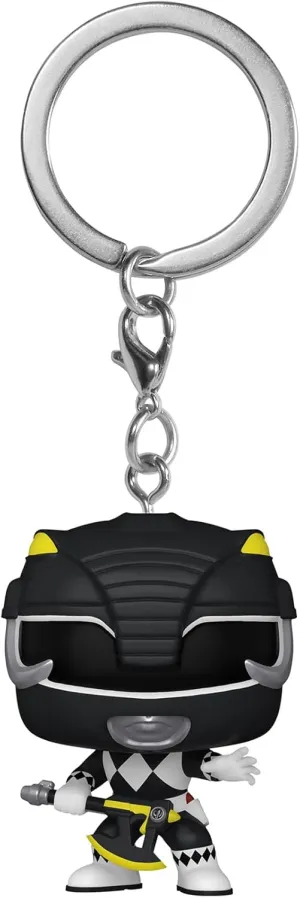 FUNKO POP! KEYCHAIN: Mighty Morphin Power Rangers 30th - Black Ranger
