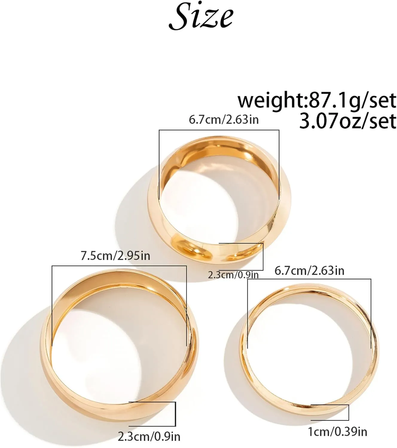 Gold Bangles for Women 14k Gold Plated Gold Cuff Bracelets Adjustable Chunky Bangles Hammered Textured Irregular Cuffs Statement Jewelry Gifts