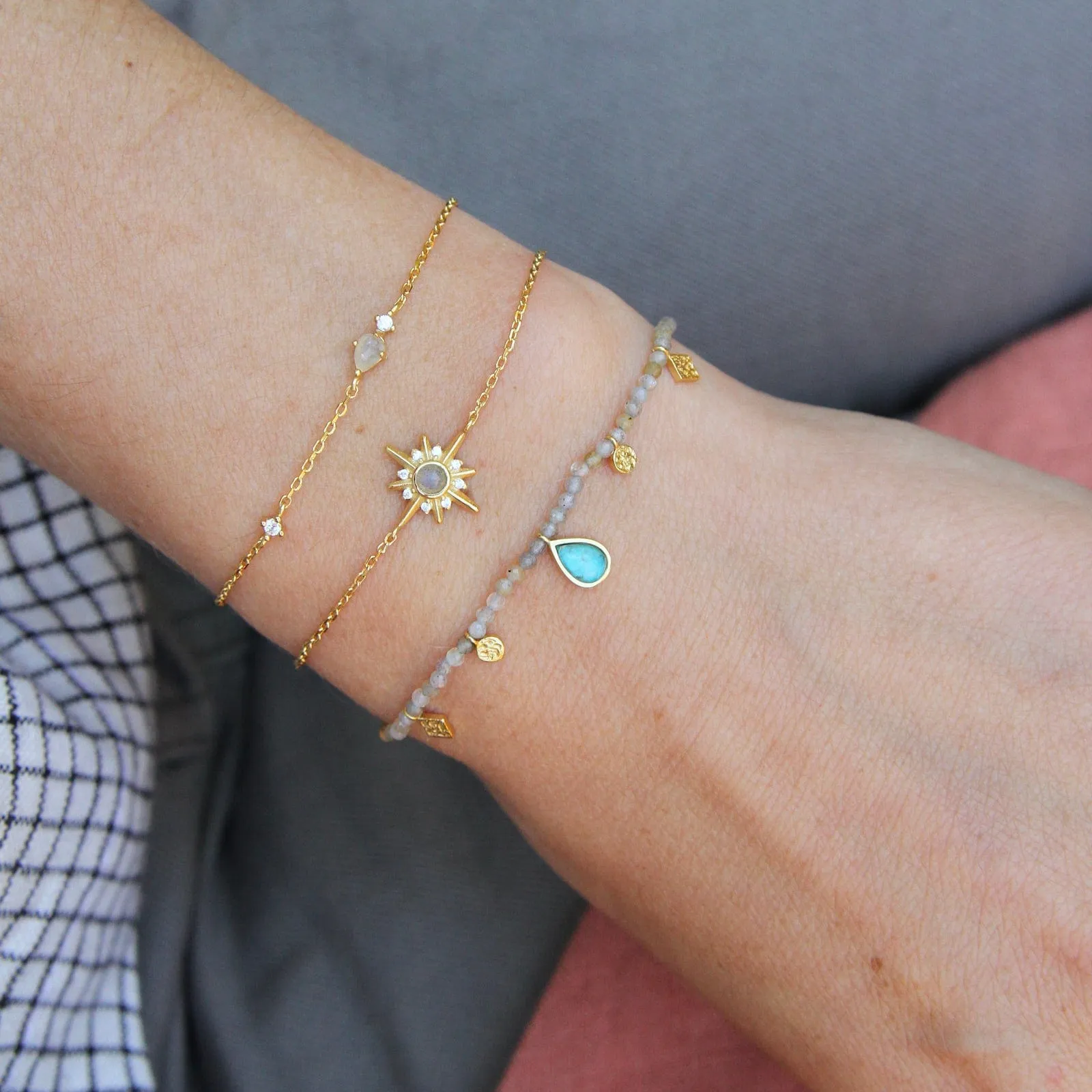 Gold Midnight Bracelet