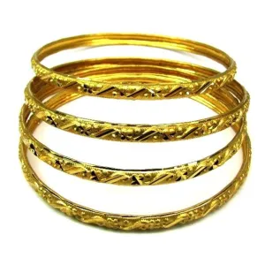 Gold Plated Bridal  Bangles