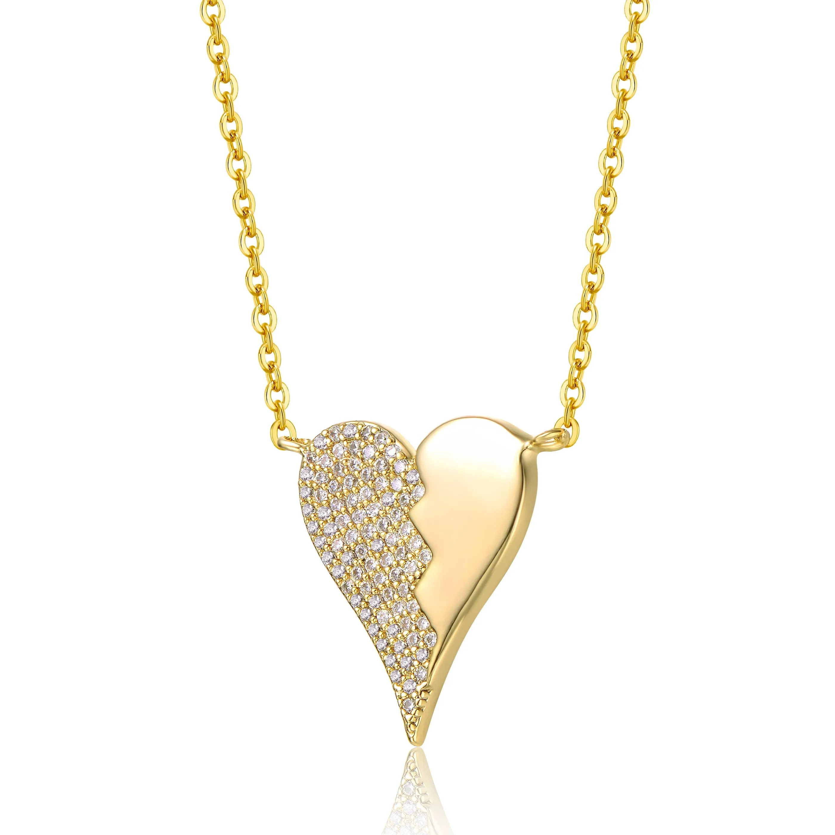 Half & Half Stolen Heart Pendant