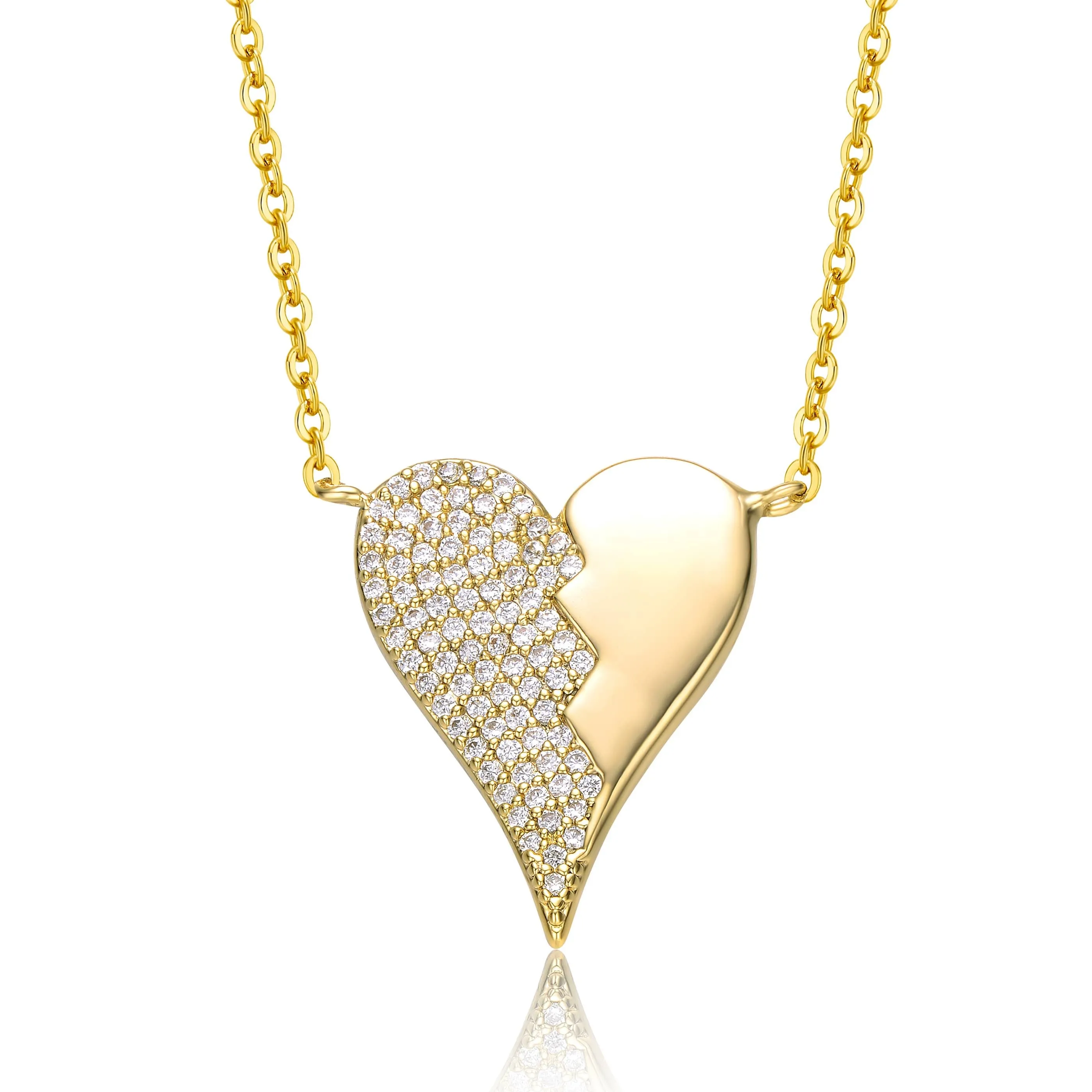 Half & Half Stolen Heart Pendant