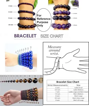 Herkimer Diamond 8-9mm Tumble Shape Faceted Cut Beads 7 inch Silver Plated Clasp Bracelet for men, women, unisex. Link Chain Stacking Bracelet.|LCB_VG_03727