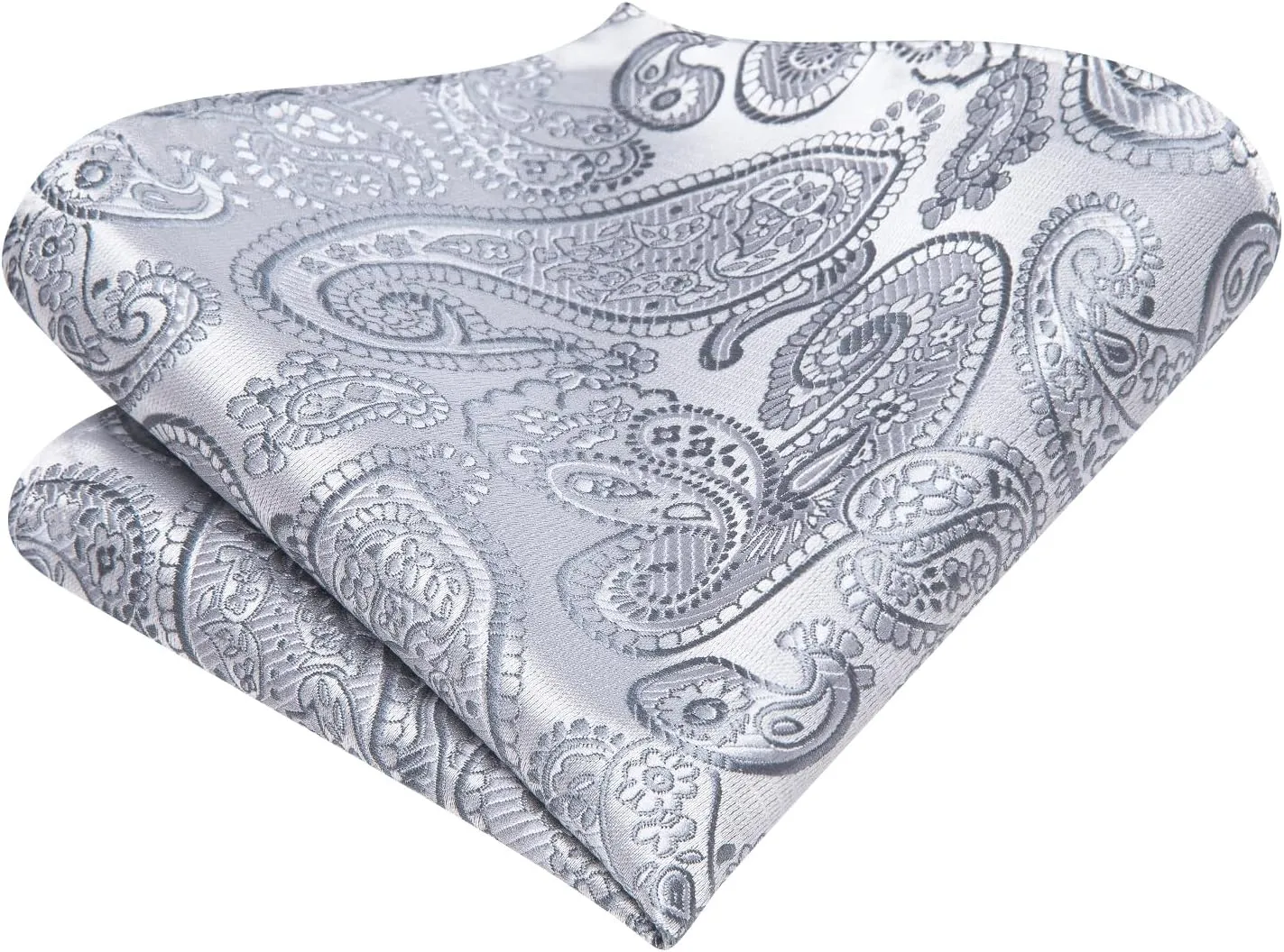 Hi-Tie Silk Self Tie Bow Ties for Men Adjustable Men's Bowtie Handkerchief Pocket Square Cufflinks Set