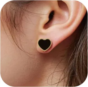 Hoop Earrings Set for Women | 14K Gold Plated Hoop Earring | Hypoallergenic Lightweight Earring | Trendy Gold Hoops