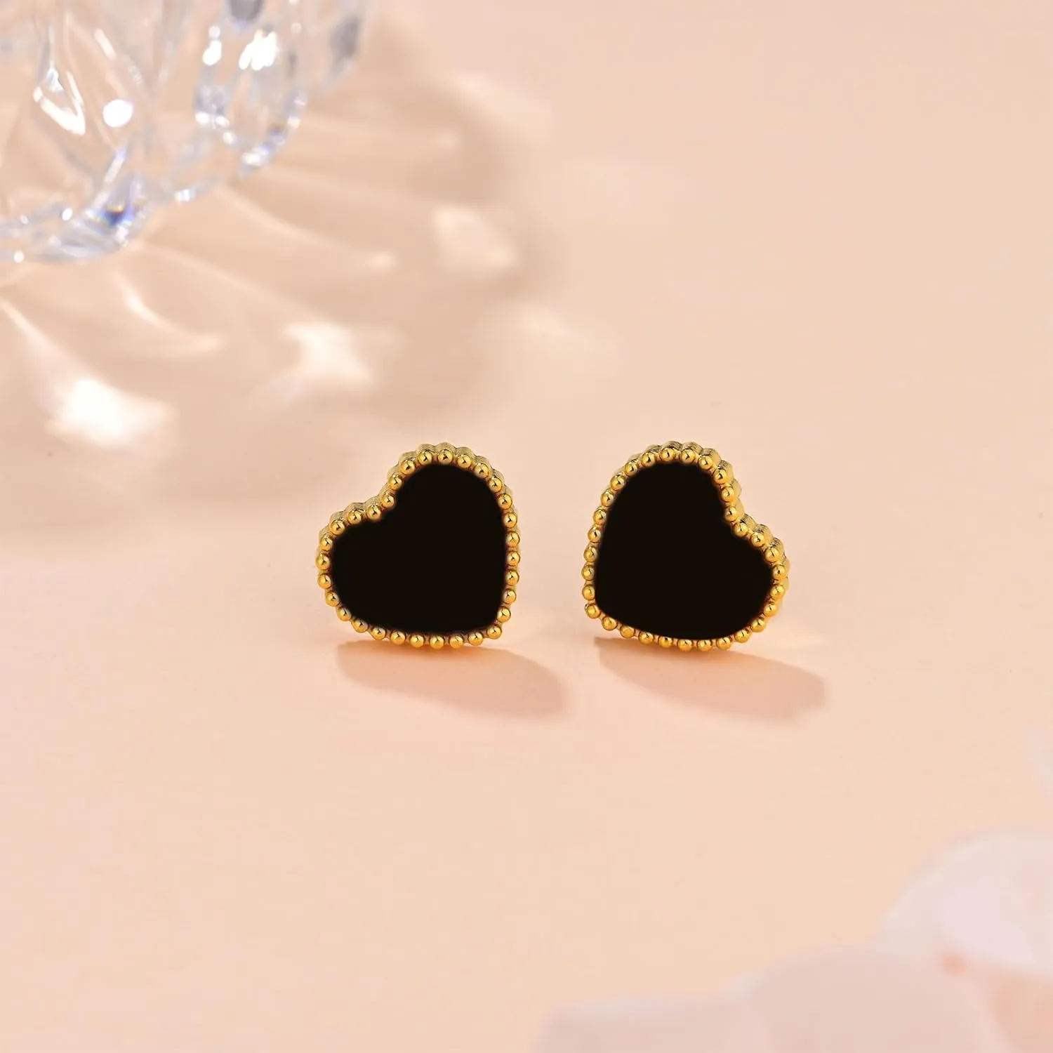 Hoop Earrings Set for Women | 14K Gold Plated Hoop Earring | Hypoallergenic Lightweight Earring | Trendy Gold Hoops