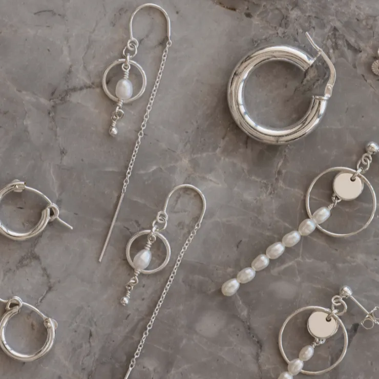 Kai Earrings - Sterling Silver