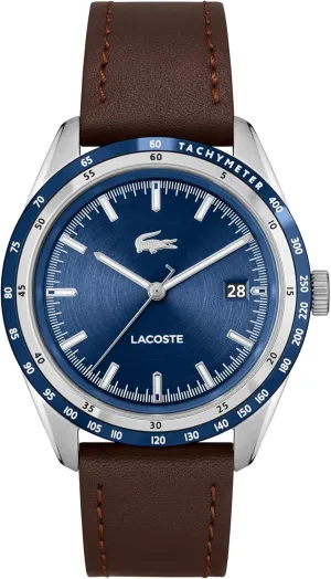 Lacoste Everett Men's 3H Quartz Watch | Sport-Inspired | Water Resistant - 5 ATM/50 Meters