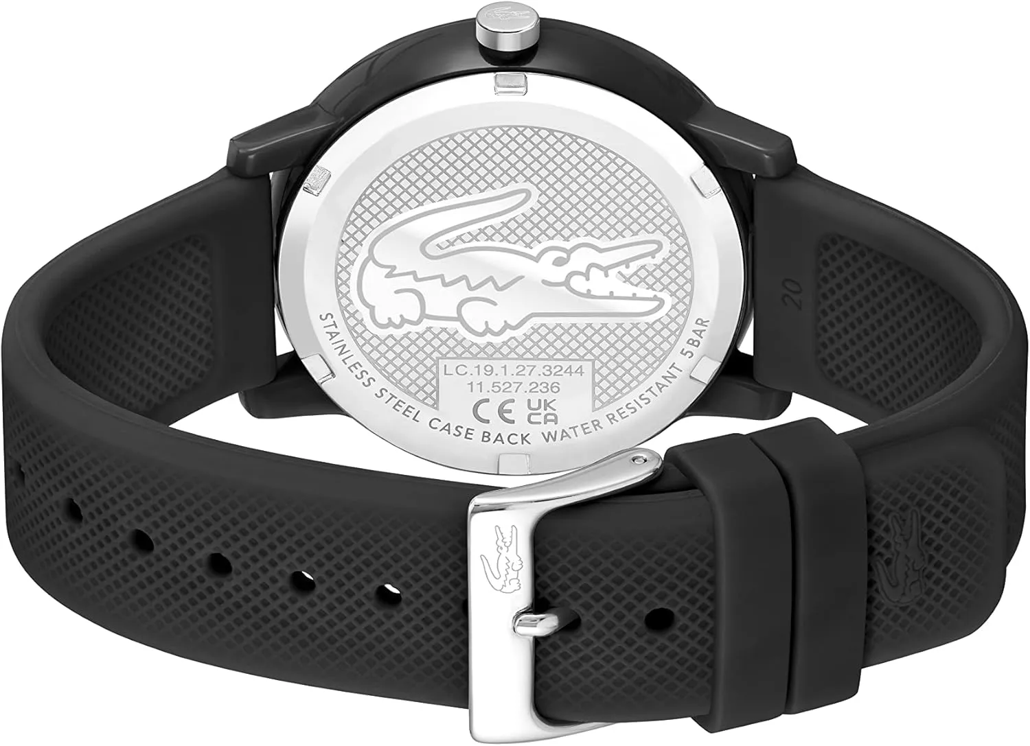 Lacoste Men's 12.12 Chrono Silicone Watch