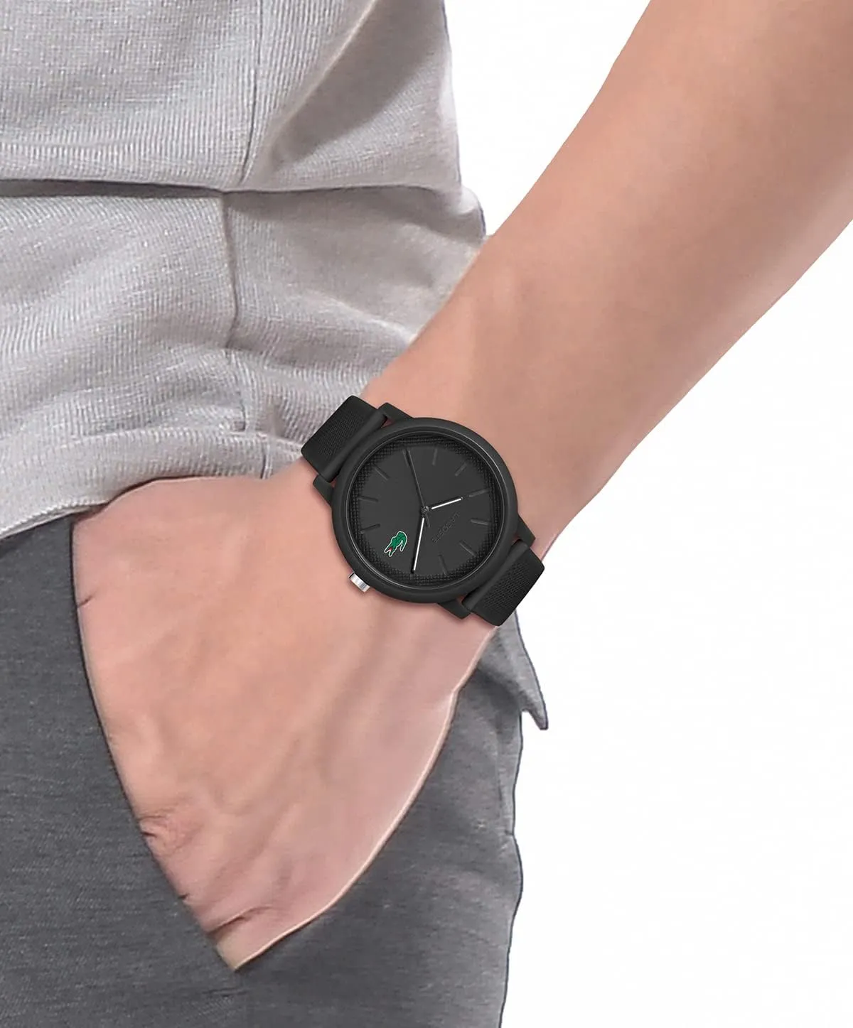 Lacoste Men's 12.12 Chrono Silicone Watch